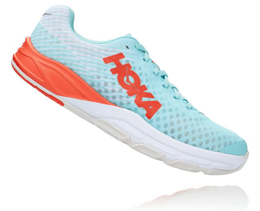 Hoka One One Running Shoes Mens Blue - EVO Carbon Rocket - 34609SXUO